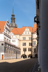 stable yard (Stallhof), Dresden, saxony, germany