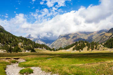 Peak of a Pyrenean mountain