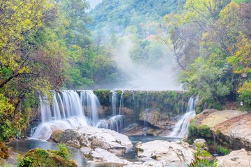 waterfall in the forest