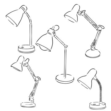 Lamp Sketch Images Browse 65 716, Table Lamp Pencil Sketchup