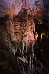 inside the cave