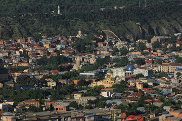 Obraz premium Georgia. City center. Old Tbilisi.