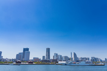 横浜　みなとみらいの風景