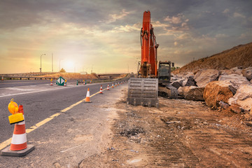 Construction stop due to crisis in construction due to health crisis