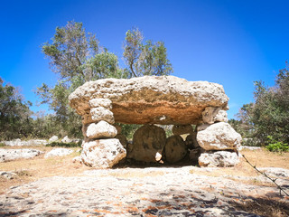 Prehistoric dolmen 
