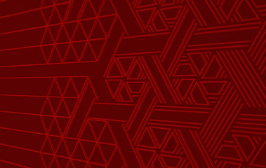 Abstract floral pattern. Ornament of lines and curls. Ethnic digital gradient background.