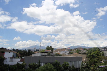 Bandung city sky