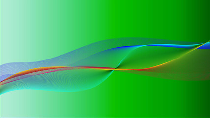 4K Background, abstract, light, blue, wave, design, fractal, black, wallpaper, energy, art, illustration, pattern, curve, motion, graphic, lines, purple, color, backdrop, red, green, texture,