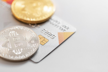 Credit card and bitcoins