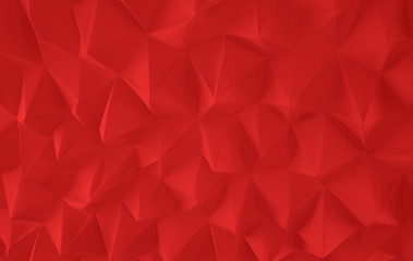 Naklejka premium Polygonal shapes background. Low poly triangles mosaic. Crystals 3D backdrop.