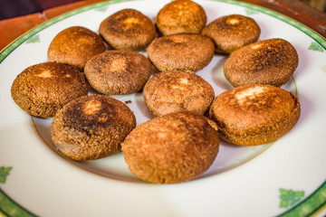 Semolina Cake.Homemade Semolina Cake.