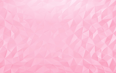 Polygonal shapes background. Low poly triangles mosaic. Crystals 3D backdrop.