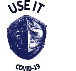 Use mask against covid-19 coronavirus