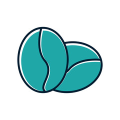 Coffee bean icon