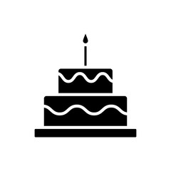 Birthday cake icon