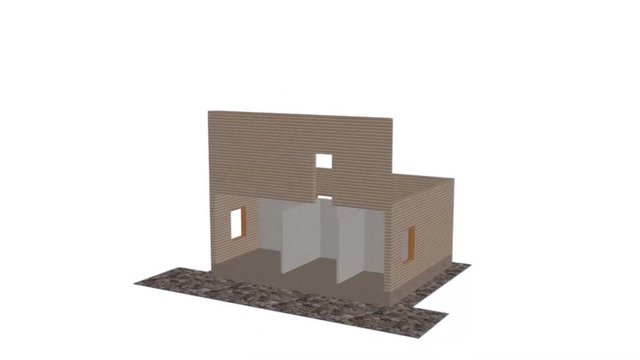 Assembly of the house in parts. 3D animation of building a house. Alpha Luma Matte included. House animation being assembled.
Home construction. Build structure. With optional luma matte. Full HD