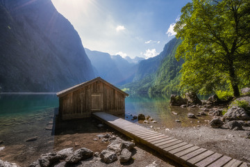 mountain lake in the mountains