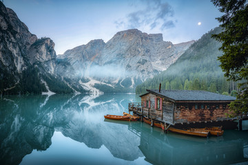 lake in the mountains