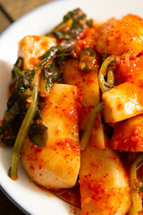 Chonggak kimchi, Korean radish pickle 