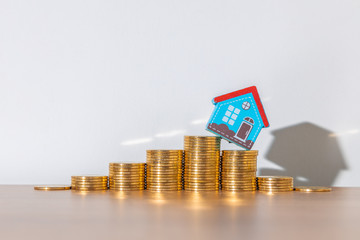 Finance and Investment concept and Real Estate Growth Interest