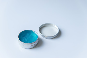 Gel for styling eyebrows. Cosmetic product for the care of eyebrows and eyelashes. The transparent gel