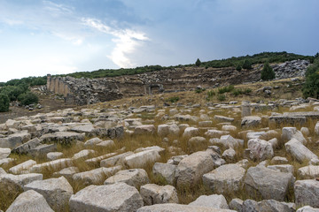 Fototapeta na wymiar Kibyra is an ancient city and an archaeological site in south-west Turkey