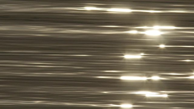光の反射する水面の揺らぎ