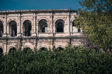 Fototapeta na wymiar Arènes de Nîmes