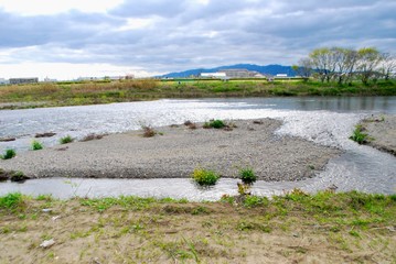 河原の風景