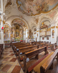 Kirche Margarethenberg, Hirten, Burgkirchen a.d. Alz, Landkreis Alt&ouml;tting, Oberbayern, Bayern, Deutschland