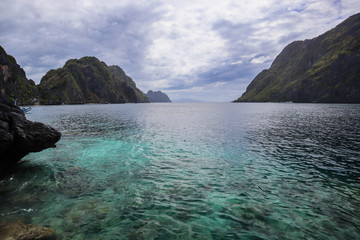 Solitary and empty location in an archipelago