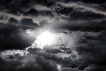 Cloudscape with a Light