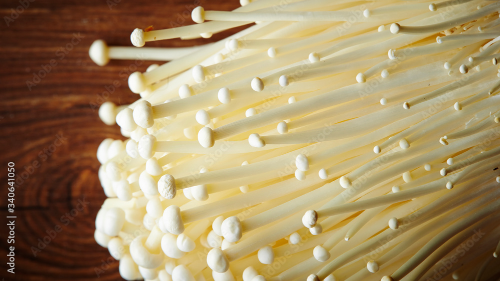 Poster Enoki mushroom