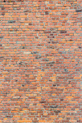 brick floor in harmonic red pattern