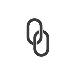 Naklejka premium chain icon