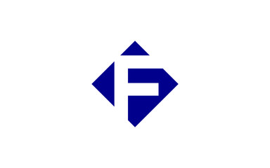 F Letter Icon or Logo design, Vector Template