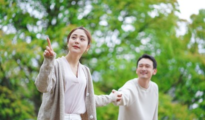 Obraz premium アジア人ポートレート