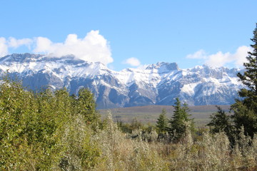 Fototapeta premium Majestic Beauty Of The Mountains, Jasper National Park, Alberta