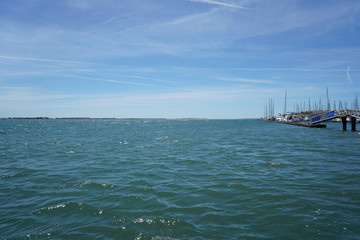 Fototapeta premium boat on the river