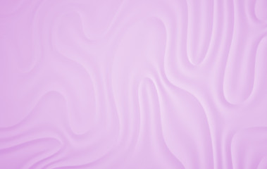 Digital silk cloth of wavy abstract backgrounds. Colorful 3D waves.