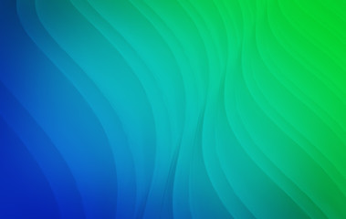 Digital silk cloth of wavy abstract backgrounds. Colorful 3D waves.