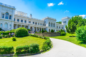 Fototapeta premium The Imperial Palace in Livadia, in the Crimea