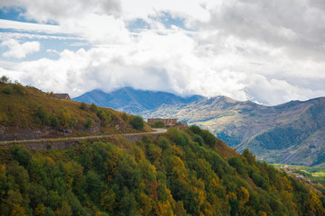 Georgia. Mountains autumn