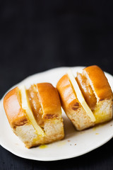 rustic singapore malaysian kaya egg jam and butter bun comfort breakfast