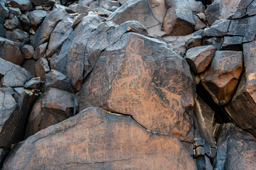 cave paintings in Abourma