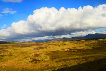 Obraz premium mountain landscape with blue sky