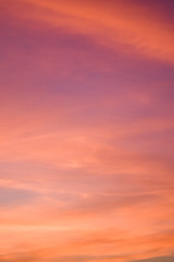 Obraz premium sunset in the sky