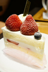 いちごのショートケーキ