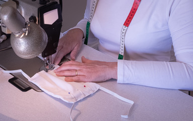 Fabrication de masques lavables pour la protection du visage contre virus, grippe, covid-19,...