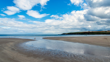 Sandend Beach Tide Out